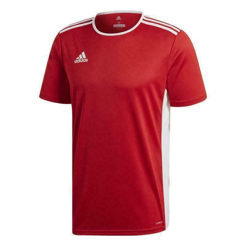 Adidas Mens Entrada 18 Football Jersey Soccer T Shirt Sports Gym Top  Climalite: купить с доставкой из США, цена 2 311 руб - (154527384127)